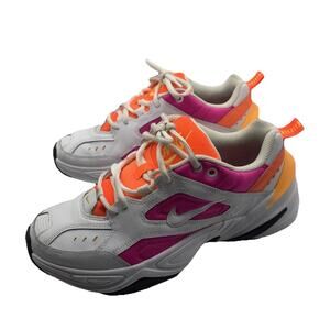 Nike M2K Tekno Women’s 8.0 Sportswear Shoes Sneaker White Pink Orange 03108-104